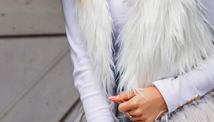 Women’s fur vests: hit of the season