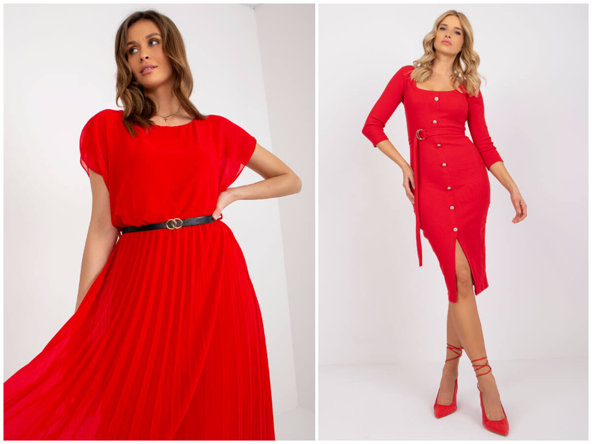 Red dress for the holidays – what model to choose this year?