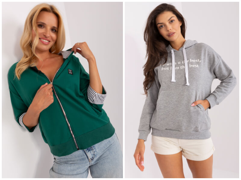 Women’s sweatshirts wholesale – choose models for your store