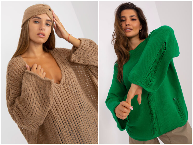 Wholesale women’s oversized sweaters – meet the hits of this year’s autumn!