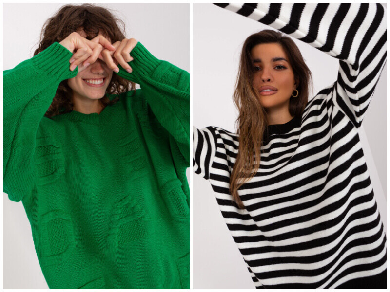 Oversized sweaters from wholesale – discover the most fashionable knitwear of the season