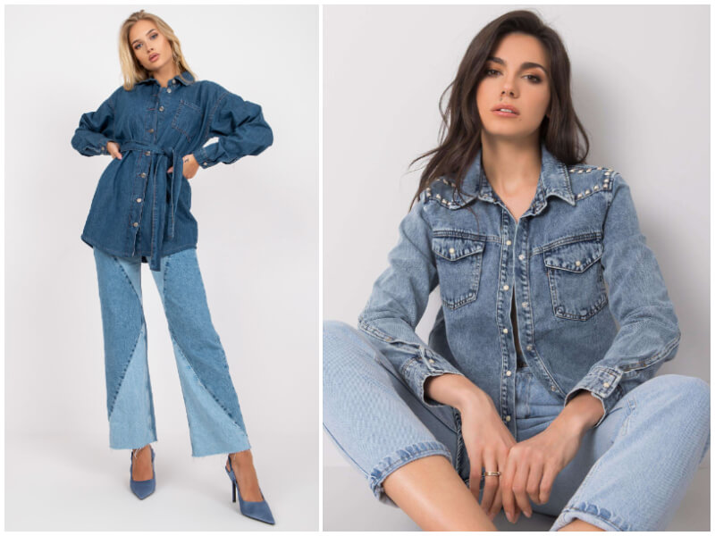 Women’s denim shirt wholesale – a must have in the autumn collection