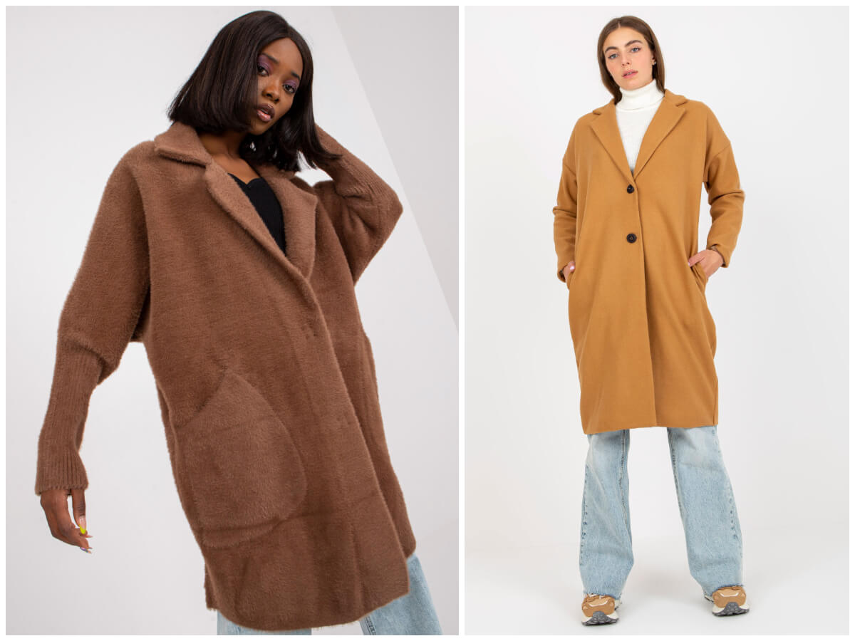 Women’s oversized coat – stylish outerwear for the cold