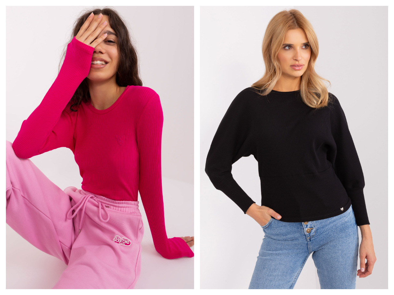 Women’s basic blouses with long sleeves – comfort in the best style