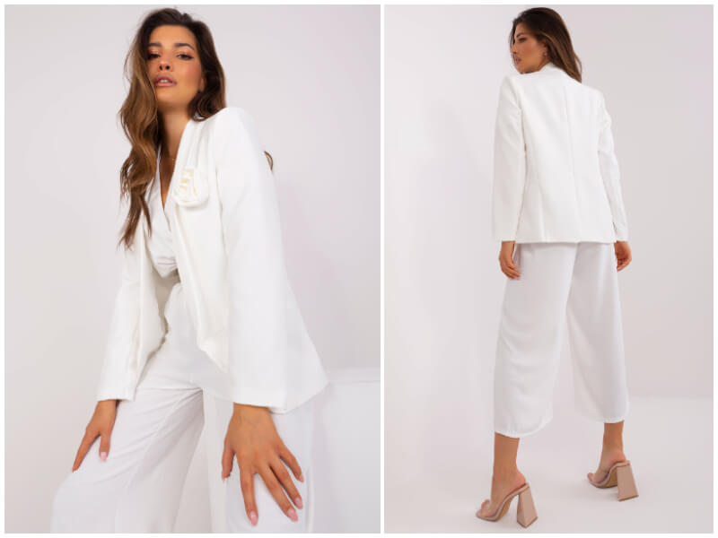 White blazer wholesale clothing – a timeless classic in your shop