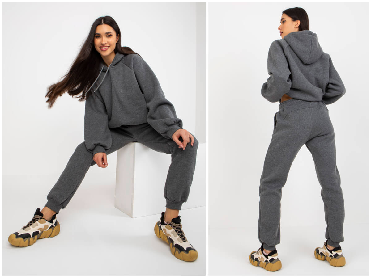 Loose women’s tracksuit set – warm and comfortable style for winter