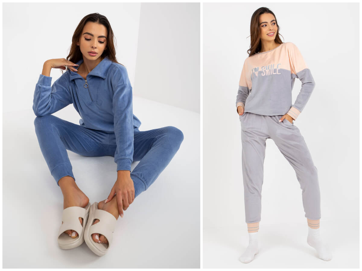 Women’s velor pajamas – a cozy choice for winter