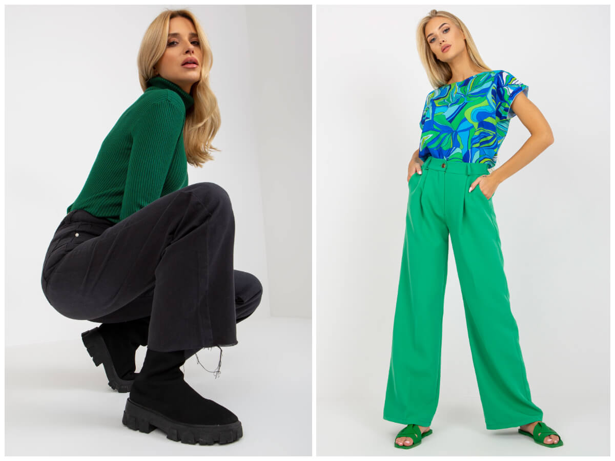 Wide leg pants – meet the biggest trend of this season