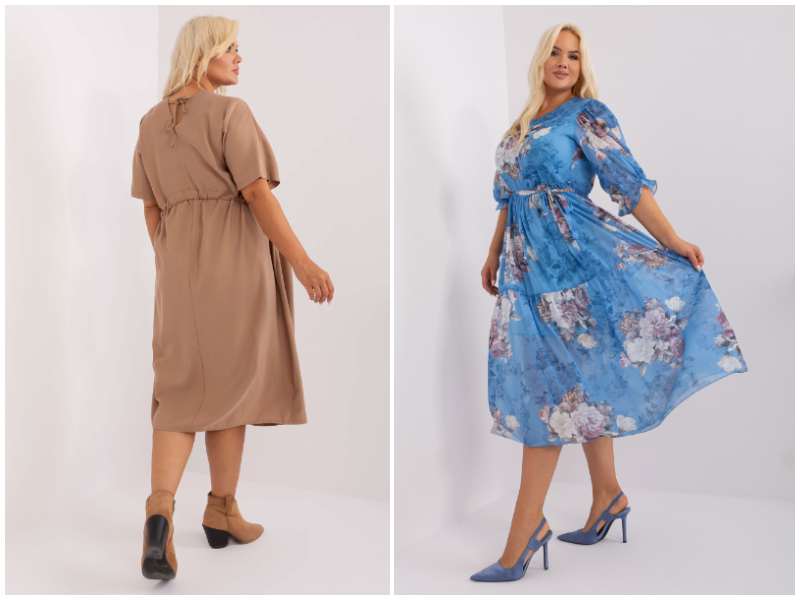 Dress plus size wholesale clothing – what models to buy for the winter?