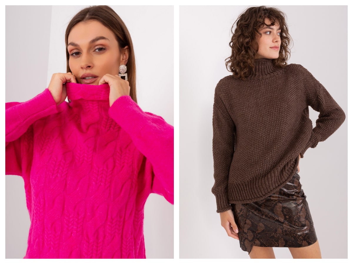 Women’s turtleneck – a key wardrobe item for colder days