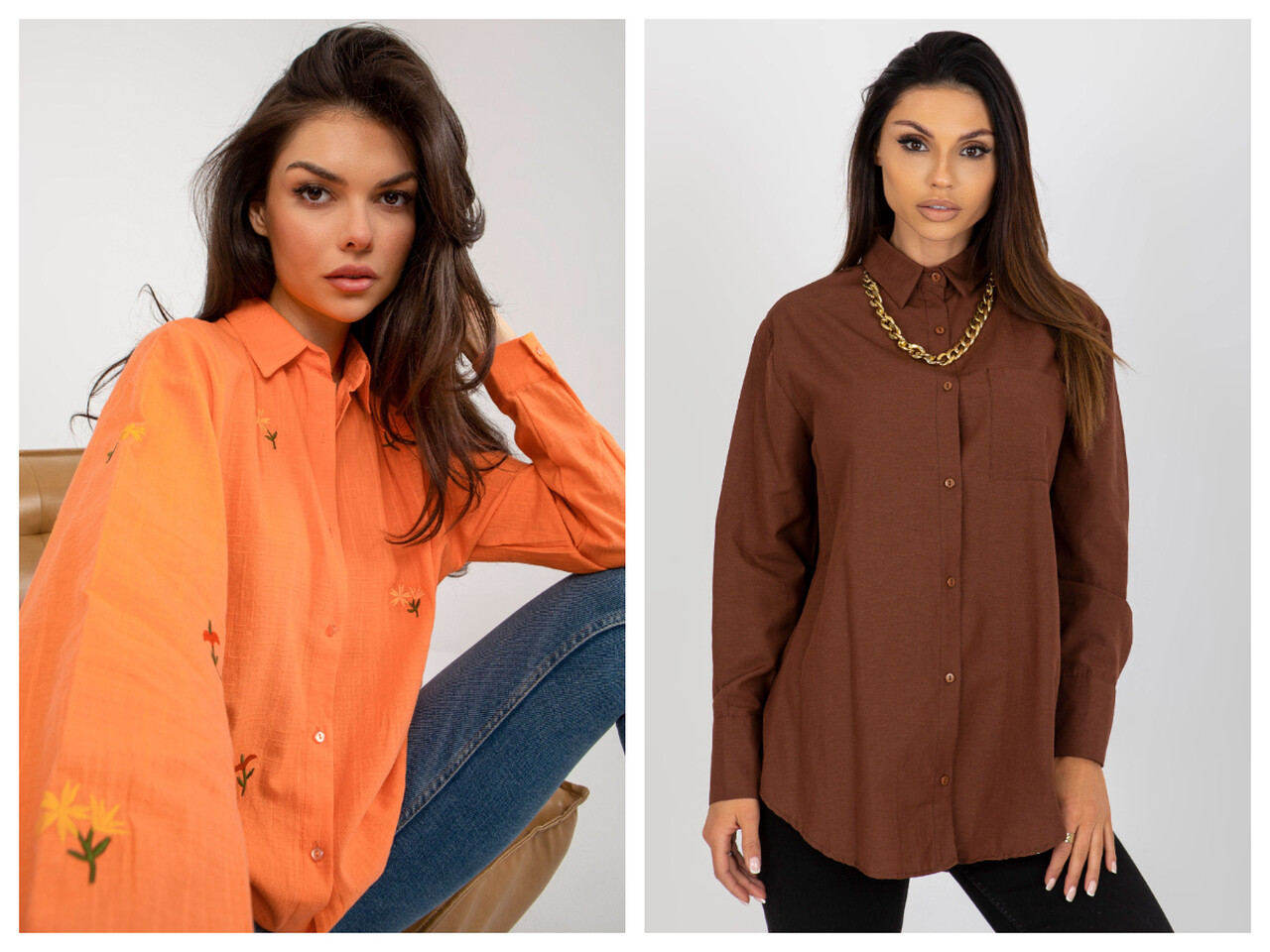 Women’s oversized shirt – find your favorite model