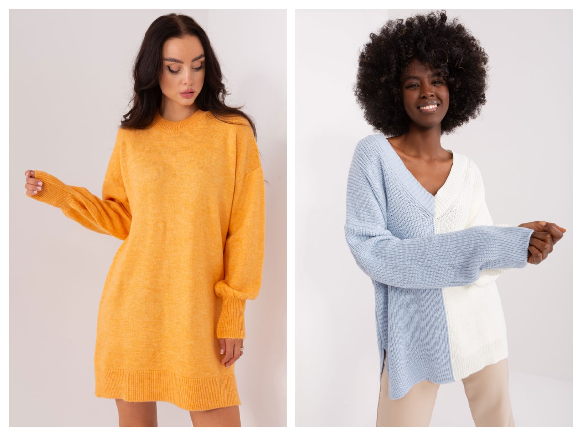 Oversized sweater – wrap yourself in knitwear in a fashionable style