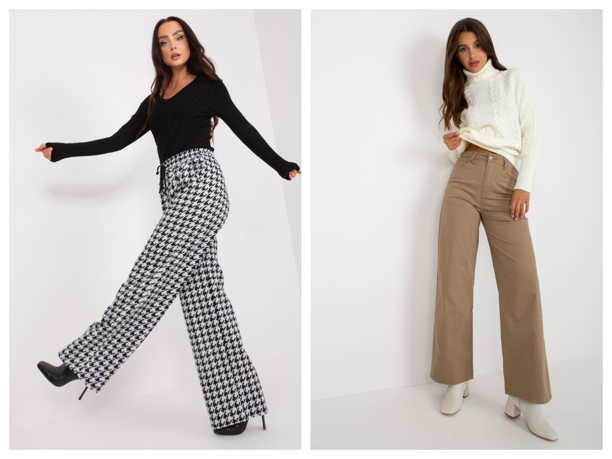 Wide trousers – elegance and comfort for every day