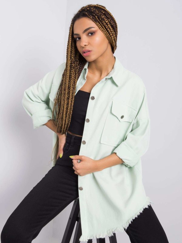 Wholesale Mint shirt Deanna RUE PARIS