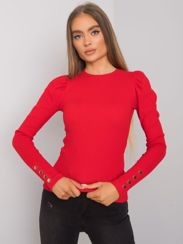 Wholesale Red striped blouse Gastonia RUE PARIS