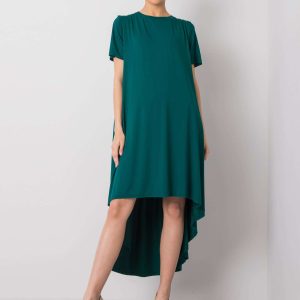 Wholesale Dark green dress Casandra RUE PARIS