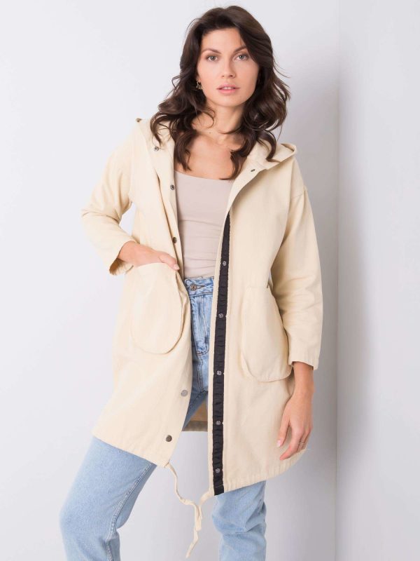 Wholesale Light beige jacket Amina RUE PARIS