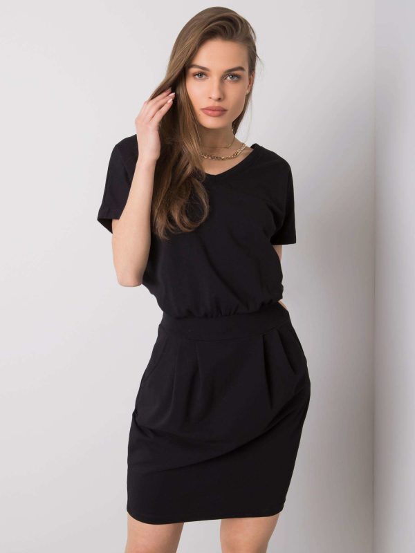 Wholesale Aimee RUE PARIS black casual dress