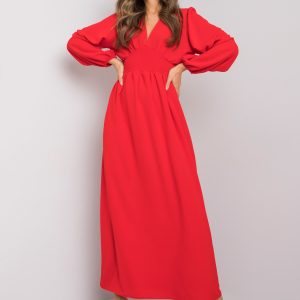 Wholesale Red maxi dress Cortinada RUE PARIS