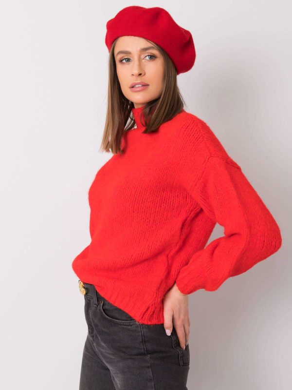 Wholesale Red Ariana sweater