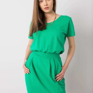 Wholesale Aimee RUE PARIS Green Casual Dress