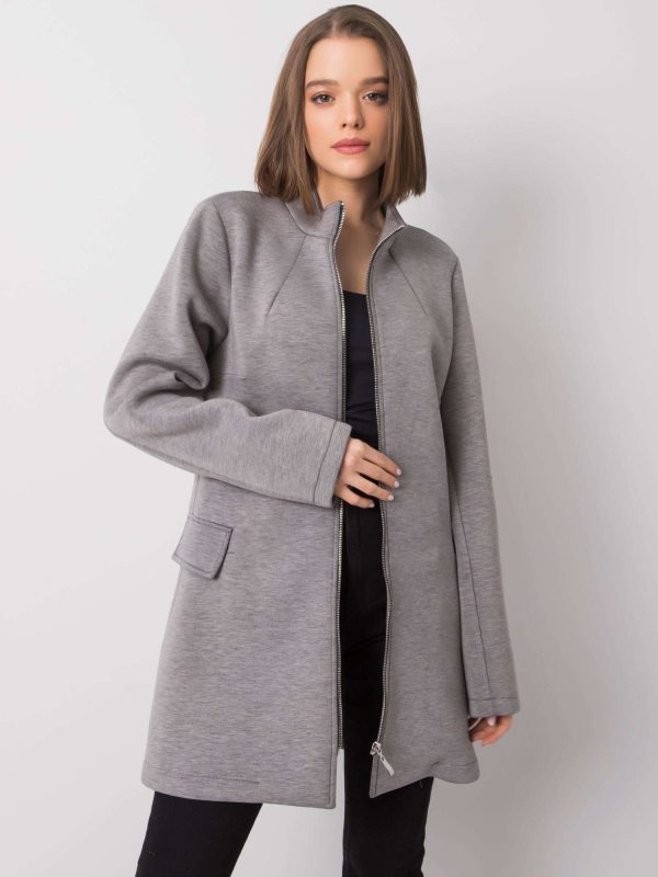 Wholesale Gray coat Letitia RUE PARIS