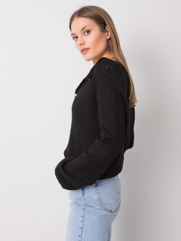 Wholesale Black Cardigan Serenity RUE PARIS