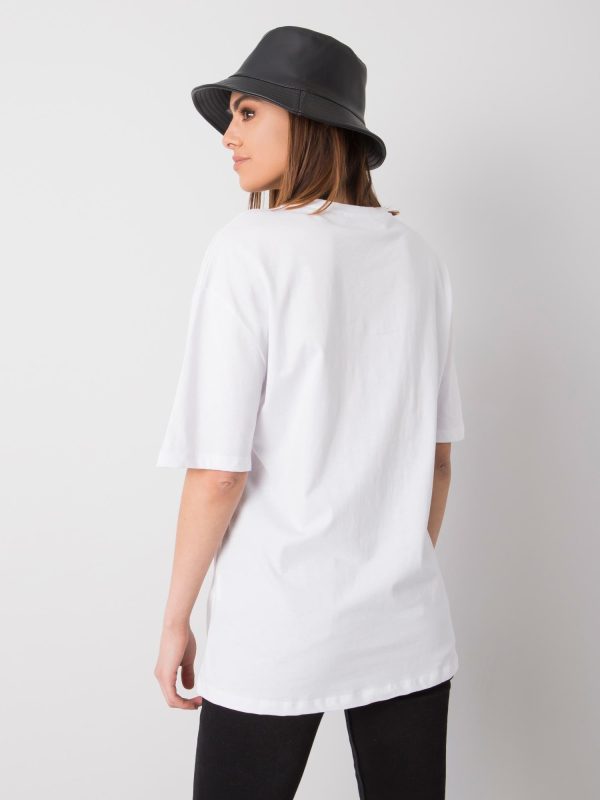 Wholesale White t-shirt with print RUE PARIS