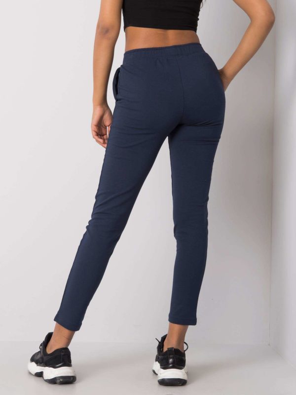 Wholesale Navy blue sweatpants Misha RUE PARIS