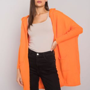 Wholesale Orange cardigan Patty RUE PARIS