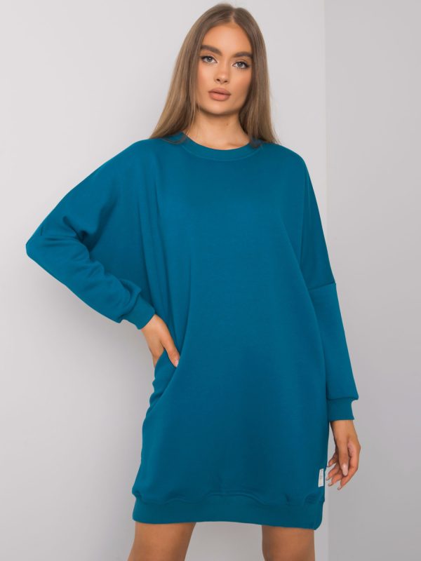 Wholesale Odile RUE PARIS Long Sleeve Sea Sweat Dress