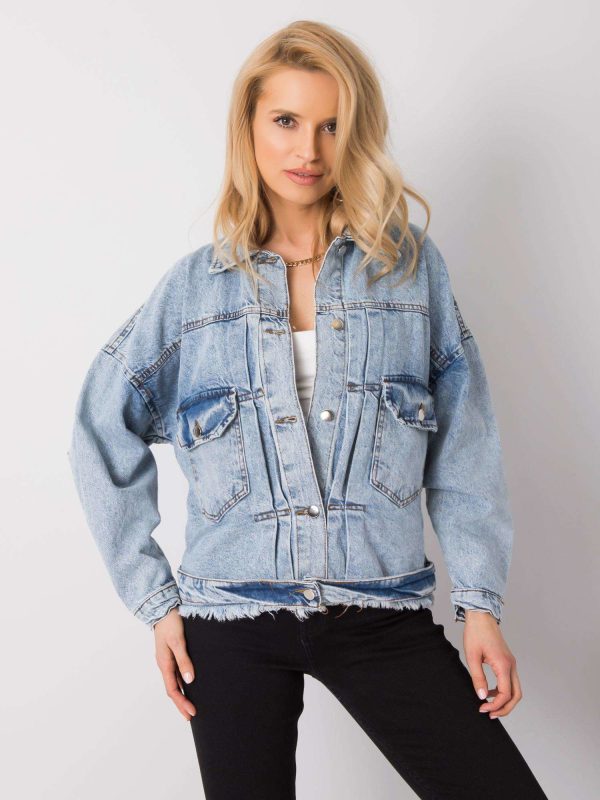 Wholesale Silvina Light Blue Denim Jacket