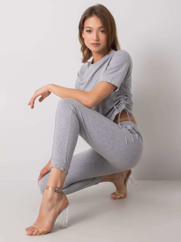 Wholesale Grey casual set Journi RUE PARIS