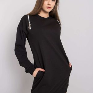 Wholesale Black Casual Dress Emina RUE PARIS