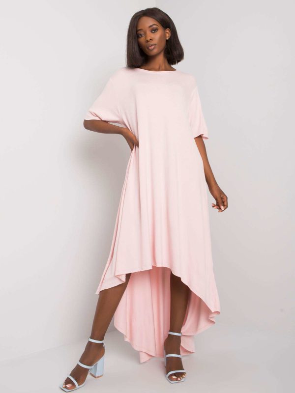 Wholesale Pale pink dress Casandra RUE PARIS