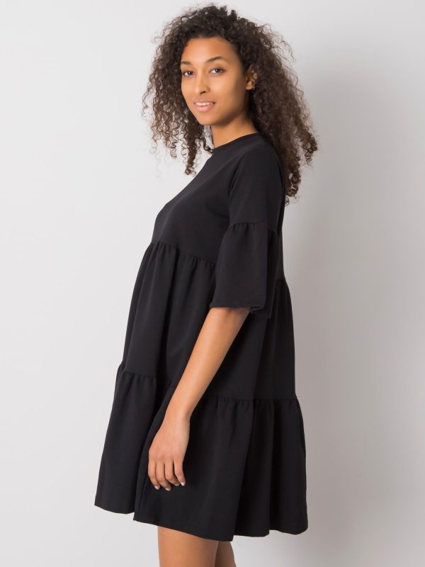 Wholesale Black dress Queenie RUE PARIS