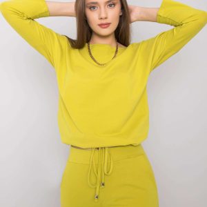 Wholesale Lime blouse Fiona