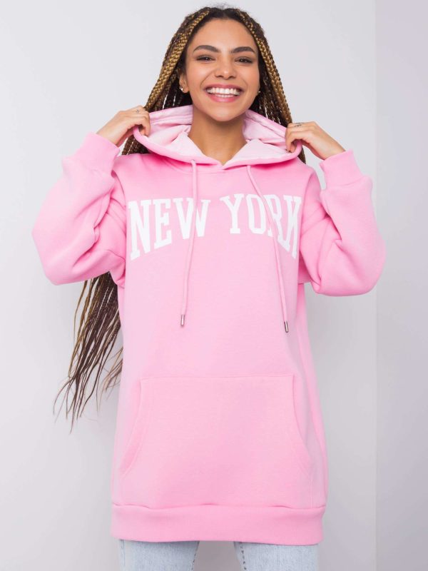 Wholesale Charlene RUE PARIS Pink Hoodie