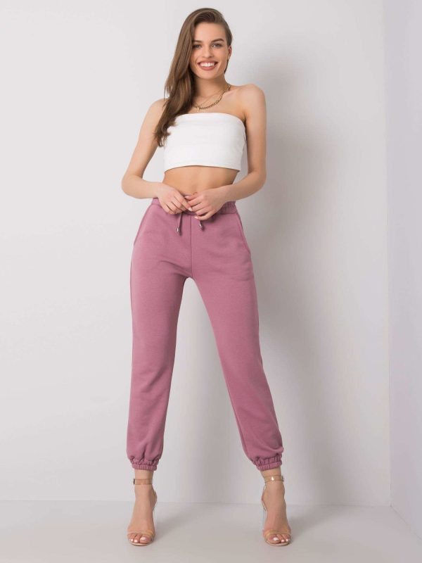 Wholesale Agueda RUE PARIS Dirty Pink Pants