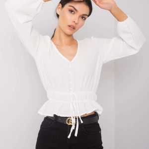 Wholesale Kristy RUE PARIS white blouse