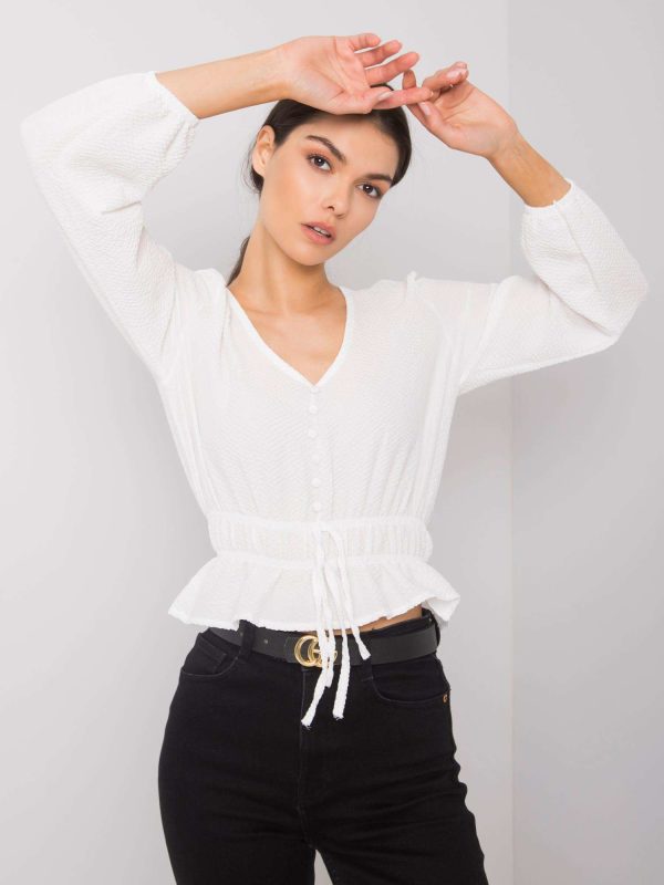 Wholesale Kristy RUE PARIS white blouse