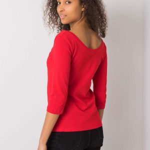 Wholesale Red blouse Bernice RUE PARIS