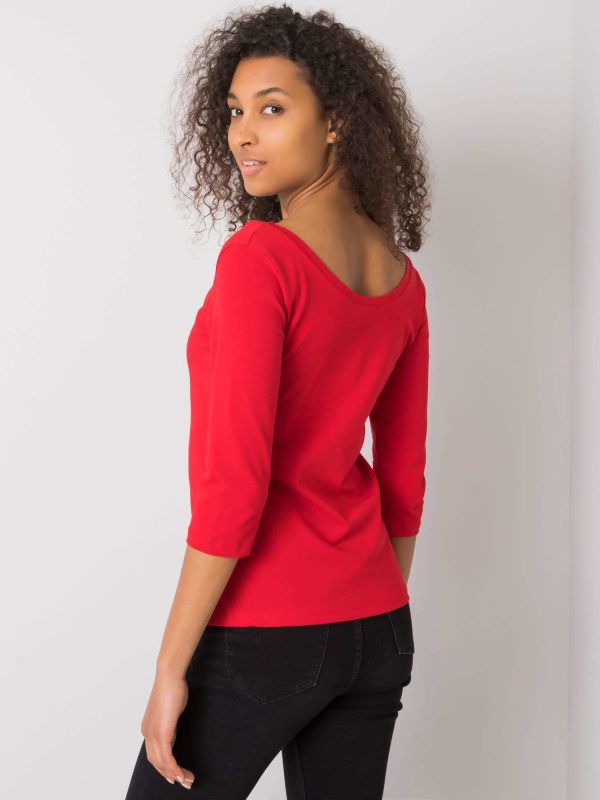 Wholesale Red blouse Bernice RUE PARIS