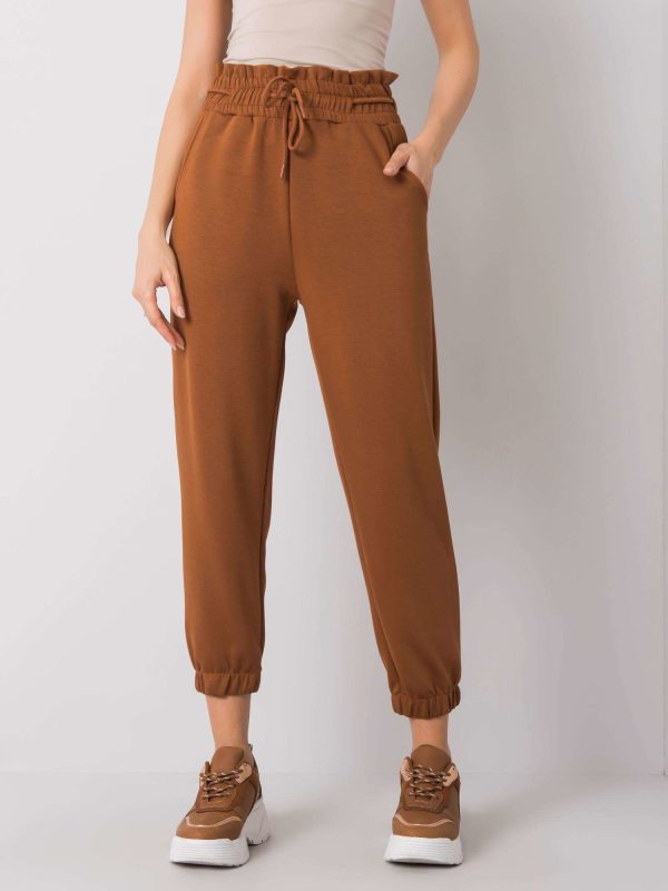 Wholesale Sandra RUE PARIS brown sweatpants