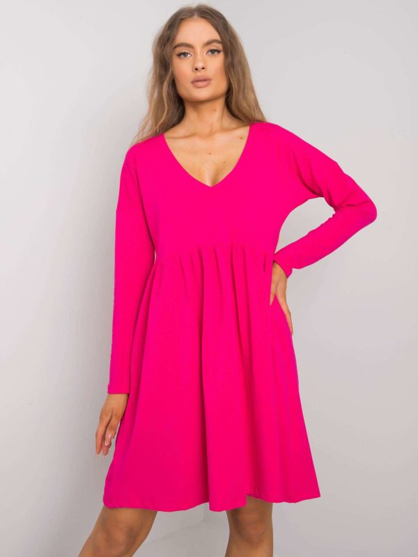 Wholesale Fuchsia dress Brooke RUE PARIS