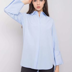 Wholesale Light blue shirt Jeanna RUE PARIS