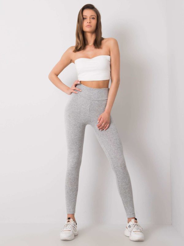 Wholesale Light grey leggings Nessa RUE PARIS