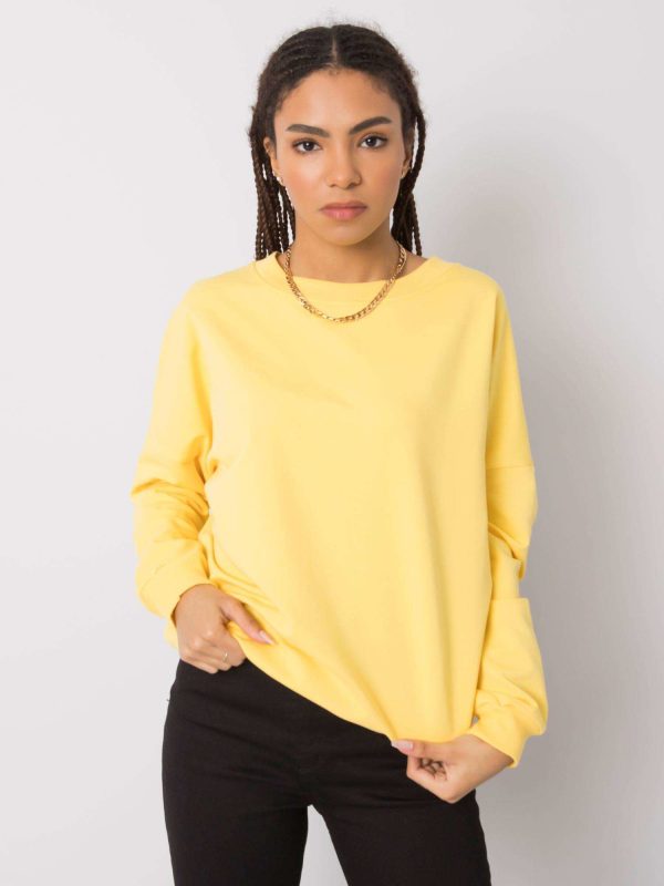 Wholesale Yellow sweatshirt Casilda RUE PARIS