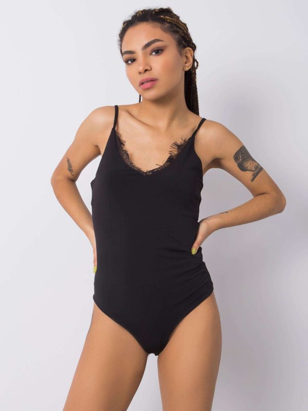 Wholesale Black Bodysuit Savannah RUE PARIS