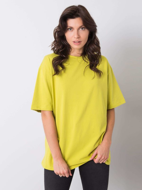 Wholesale Lime t-shirt Juliet RUE PARIS